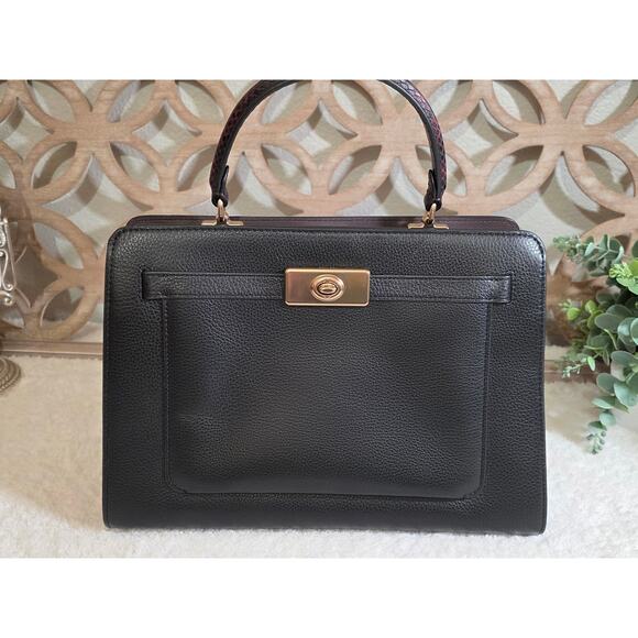 Coach Lane Caryall Handbag With Wallet - Picture 1 of 14